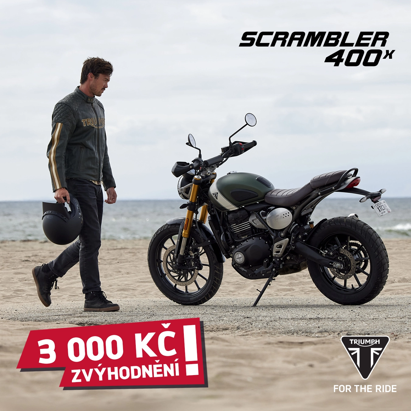 SCRAMBLER 400X A SPEED 400 NYNÍ VÝHODNĚJI O 3 000 KČ!